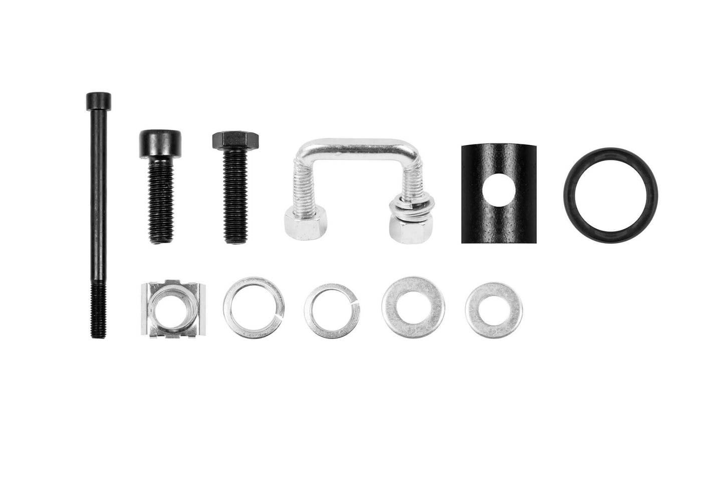 Bara față tuning tip 63 cu vopsea neagră compatibilă cu Mercedes G-Class W464 (după 2018) cu PDC, grilă, capace faruri, extensii aripi