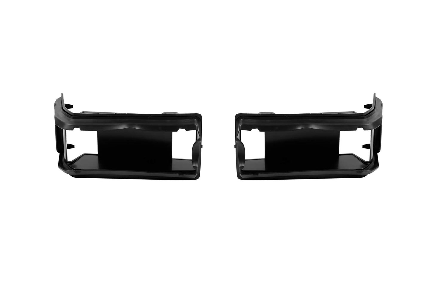 Bara față tuning tip 63 cu vopsea neagră compatibilă cu Mercedes G-Class W464 (după 2018) cu PDC, grilă, capace faruri, extensii aripi