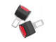 Seat belt buckle with adapter, 2 pieces