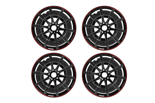 900 22" inch 5x130 forged rims with carbon caps, compatible with Mercedes G-Class W464 (from 2018)
