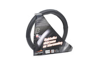 Husa volan Carpassion din piele, marimea L 39-41cm, neagra, fara cusaturi