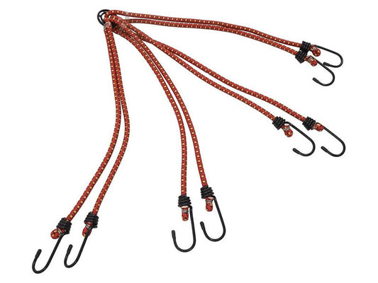 Petex bungee cords with spider hooks for luggage rack