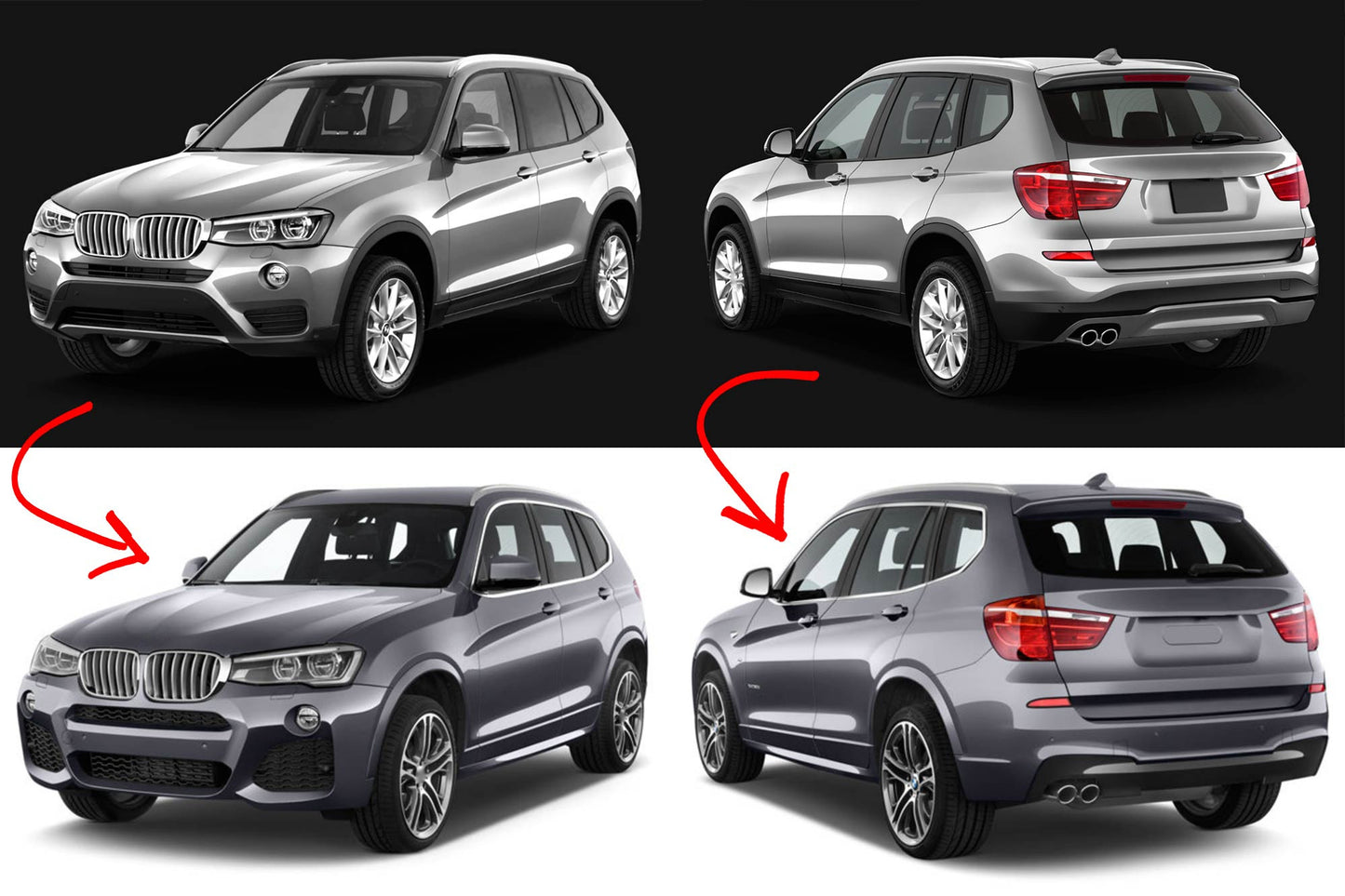 Bodykit M Technik pentru BMW X3 F25 (după 2014)