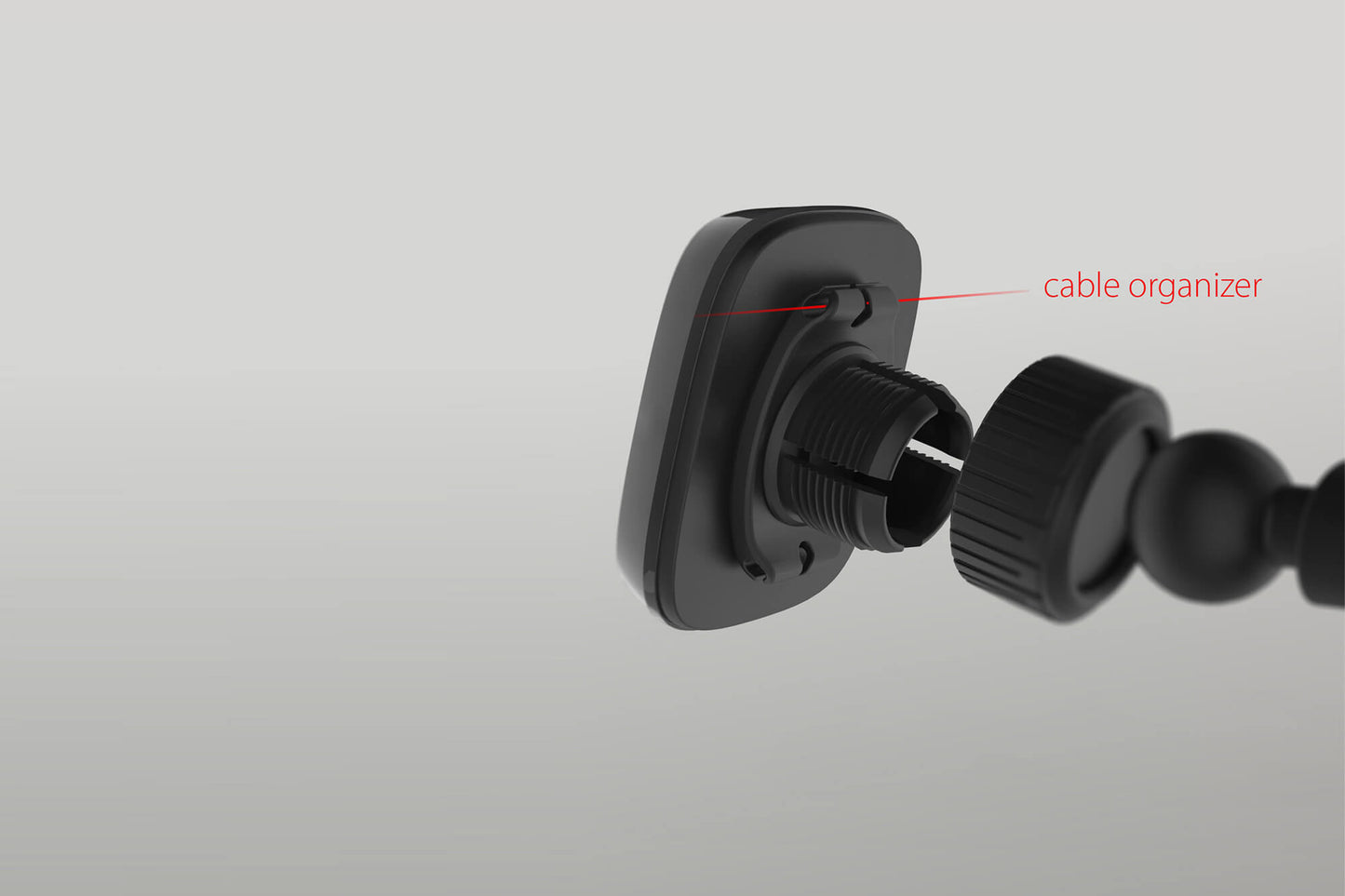 Sturdo Pro Sport Series Suport magnetic negru pentru telefon cu ventuză nano, pentru mașină