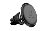 Baseus Magnetic Phone Holder with Black Metal Case – Vent Mount