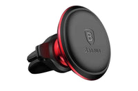 Baseus Magnetic Phone Holder with Red Metal Casing – Vent Mount