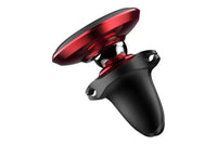 Baseus Magnetic Phone Holder with Red Metal Casing – Vent Mount