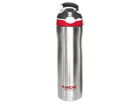 Kanche Metal Termos Sport Cu Mine cu Panglică Roșie 600ml