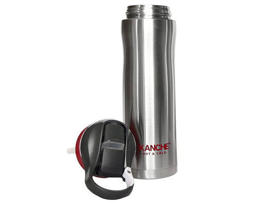 Kanche Metal Thermos Sport with Me with Red Ribbon 600ml