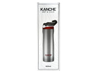 Kanche Metal Termos Sport Cu Mine cu Panglică Roșie 600ml