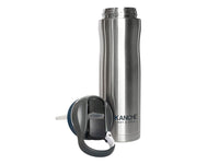 Termos metalic Kanche Sport with Me cu panglică albastră 600ml
