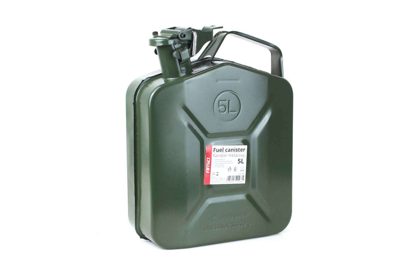 Canistră metalică Amio pentru combustibil, 5L