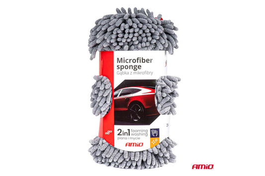 Amio Microfiber Sponge for Washing and Foaming