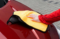 Amio Microfiber Car Cloth, 30x40 cm, 1 piece, yellow