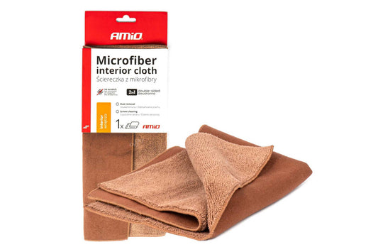 Laveta microfibră Amio pentru interior 30x30 cm