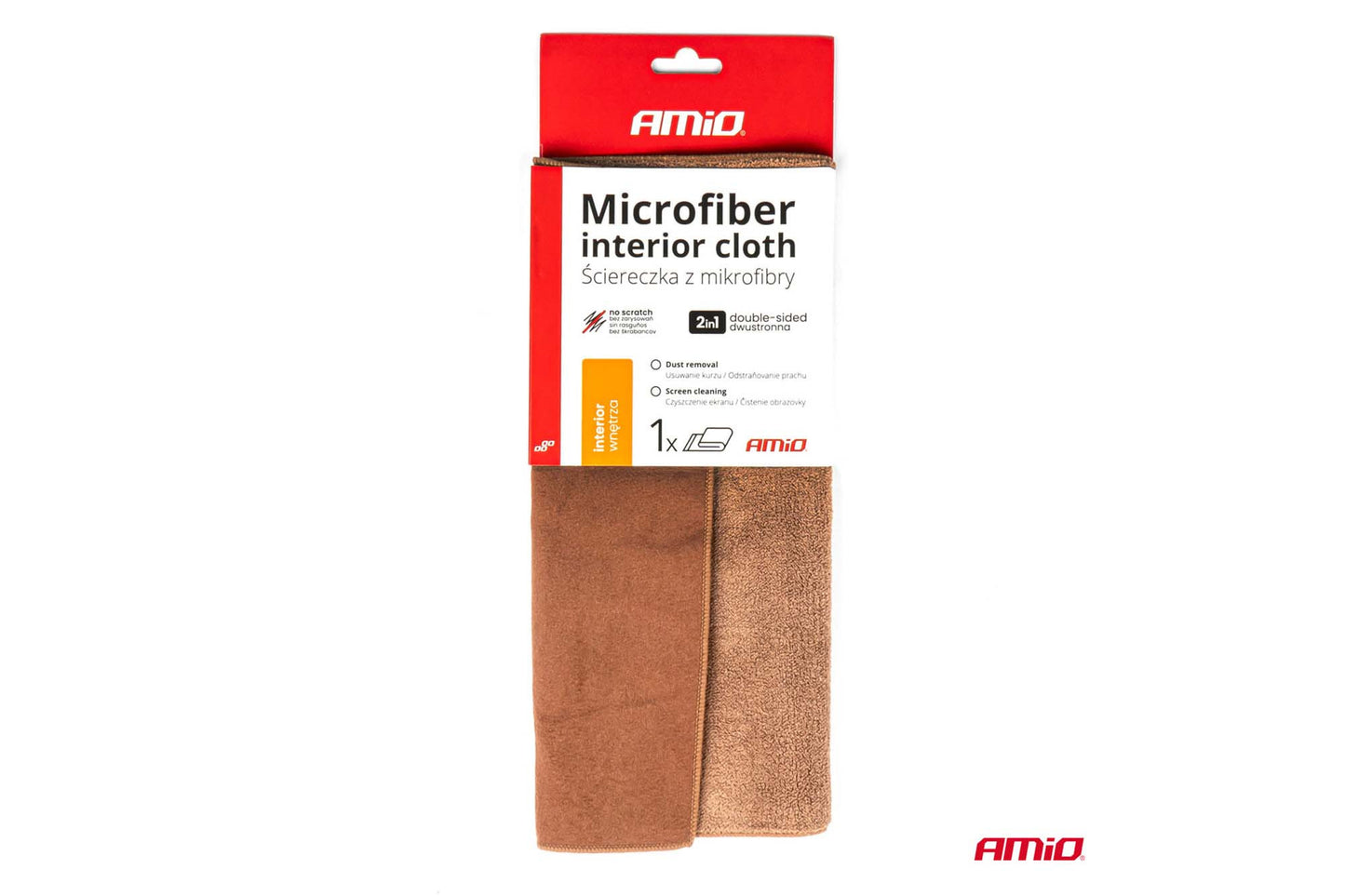 Laveta microfibră Amio pentru interior 30x30 cm