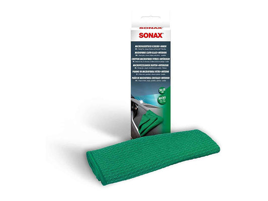 Lavetă microfibră Sonax pentru geamuri și interior, 38x38 cm, 1 bucată