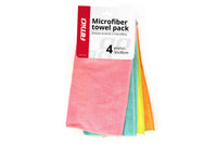 Amio microfibre towels, 4 pieces, 30x30 cm