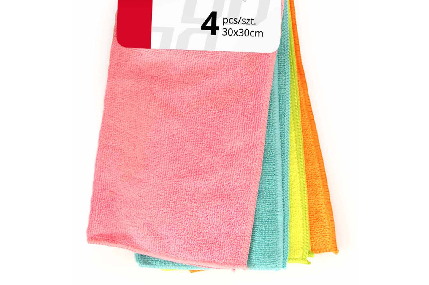 Amio microfibre towels, 4 pieces, 30x30 cm