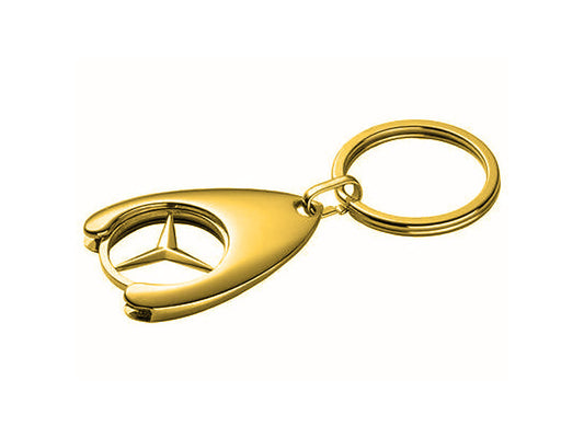 Breloc original Mercedes auriu