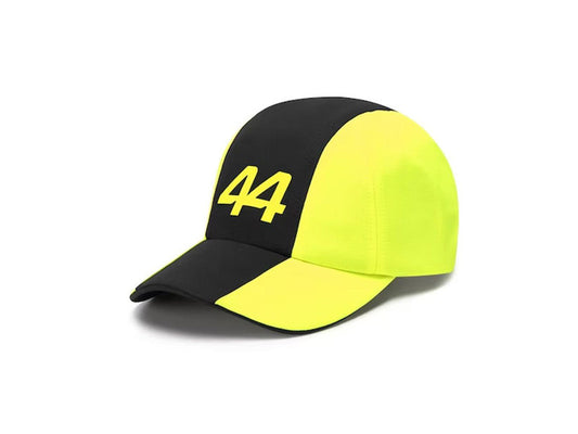 Sapca originala Mercedes, neagra cu galben, Hamilton