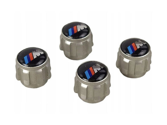 Capace originale BMW pentru valve, 4 bucati, cu logo M Power