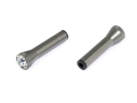 Pini originali pentru inchiderea usilor BMW cu pietre Swarovski, 2 bucati