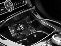 Original Mercedes USB charger for car cigarette lighter, with two USB ports, 2.4A