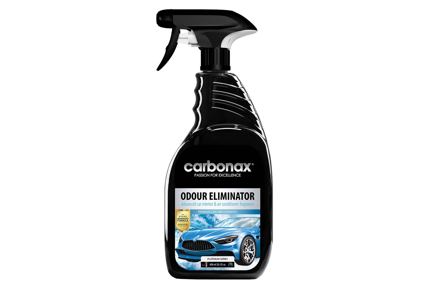 Odorizant auto Carbonax, Seria Platinum, aromă ocean, 720 ml