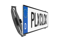 Plexiclick® - Suport invizibil pentru numar de inmatriculare, negru
