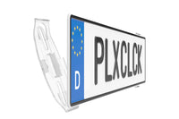 Plexiclick® - Suport invizibil pentru numar de inmatriculare, transparent