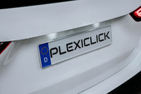 Plexiclick® - Suport invizibil pentru numar de inmatriculare, transparent