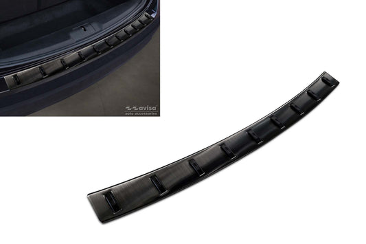 Protectie pentru bara spate Avisa - Volkswagen Sharan dupa 2010, culoare neagra