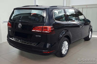 Protectie pentru bara spate Avisa - Volkswagen Sharan dupa 2010, culoare neagra