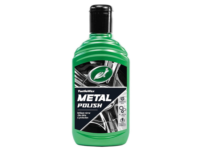 Turtle Wax Polish pentru toate metalele, pentru aluminiu, alamă, cupru și crom 300ml
