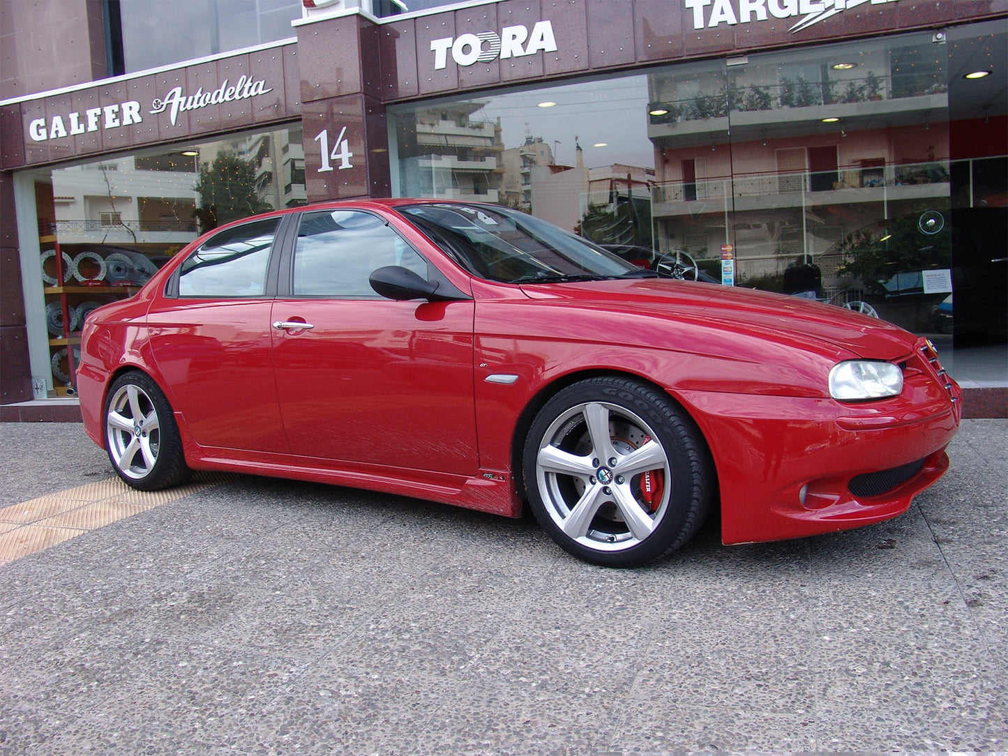 Thresholds Motordrome Design versiunea 2 pentru Alfa Romeo 156 1997-2005