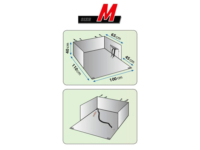 Protectie portbagaj Kegel seria Dexter, marimea M, negru