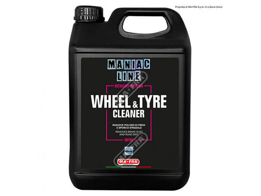 Ma*Fra Maniac Line Soluție de curățare jante și anvelope, 4500ml