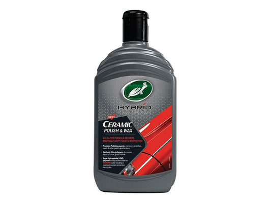 Turtle Wax Hybrid Solutions Ceramic Polish & Wax pentru indepartarea zgarieturilor 500ml