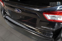 Protectie bara spate Avisa pentru Subaru Impreza GT 5 usi (dupa 2017), negru lucios
