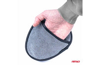 Cleaning pad for Amio steering wheel, grey