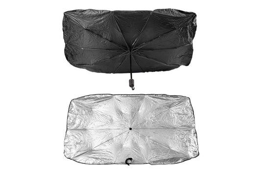 Parasolar tip umbrela pentru parbriz Amio, 140x79cm