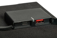 Panou mobil solar pliabil Osram pentru incarcare dispozitive portabile 20W cu incarcator USB inclus