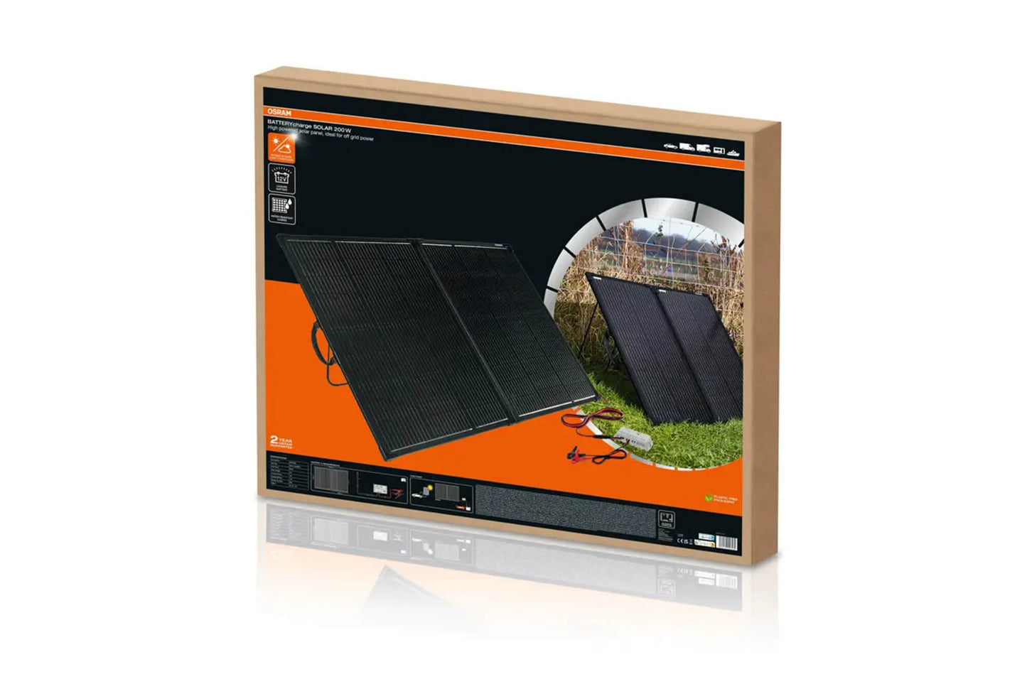Panou solar pliabil Osram cu controller 200W