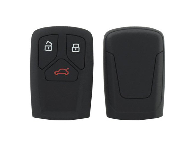 Husa de silicon pentru chei Audi A4, A5, Q5 si Q7 cu 3 butoane