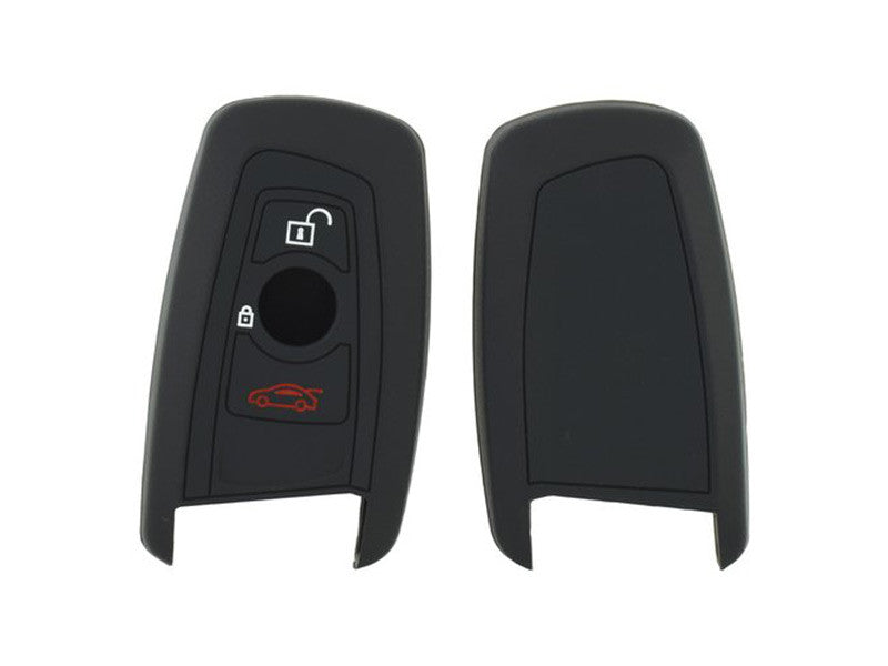 Silicone key case for BMW series 1, 2, 3, 4 and 5 2010-2017 with 3 buttons