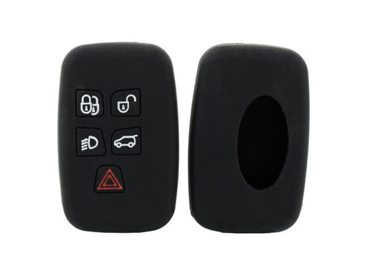 Silicone key case for Land Rover, Jaguar with 5 buttons