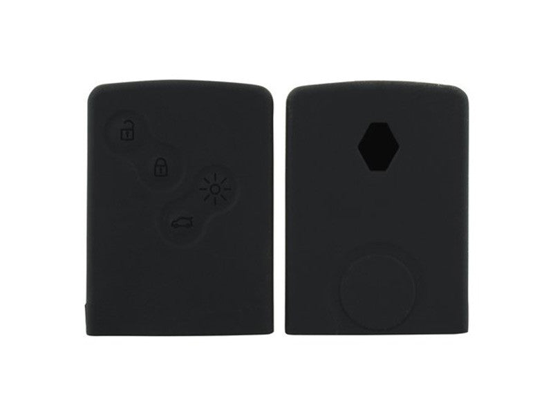 Husa de silicon pentru chei Renault Clio si Capture cu 4 butoane