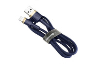 Cablu albastru Baseus 1.5A, 200 cm, de la USB la conector iPhone
