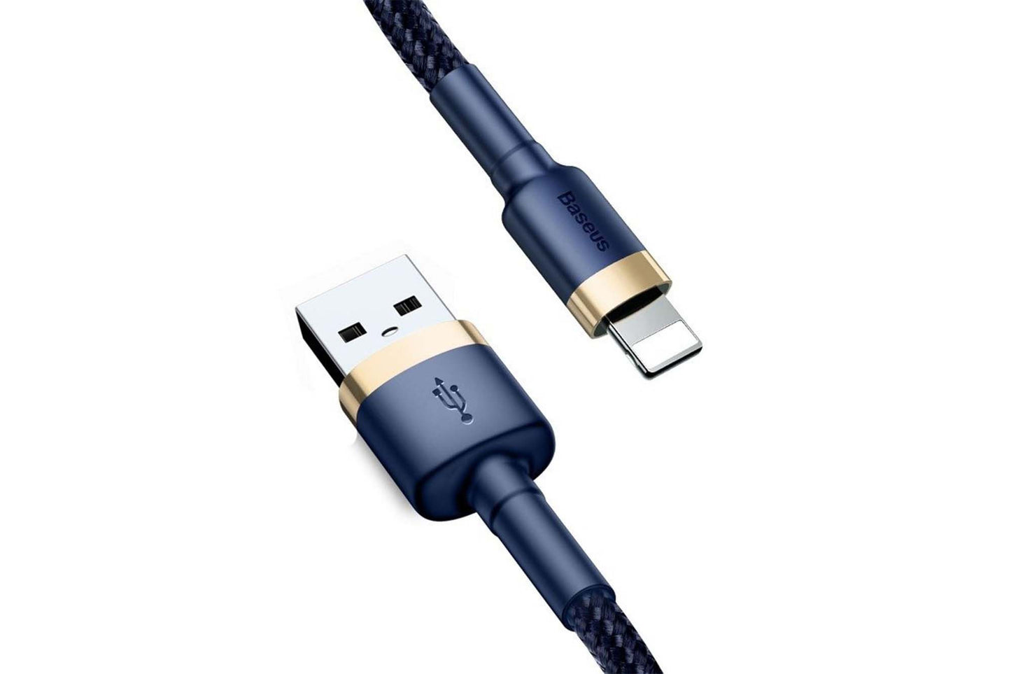 Cablu albastru Baseus 1.5A, 200 cm, de la USB la conector iPhone
